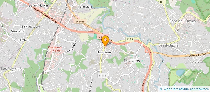 localisation de l'entreprise DKCAO  MOUGINS