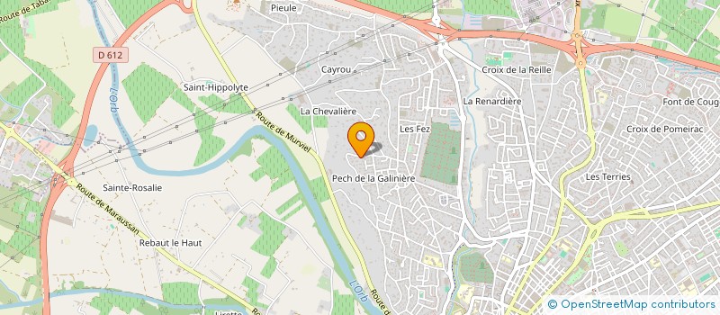 localisation de l'entreprise DKD  BEZIERS