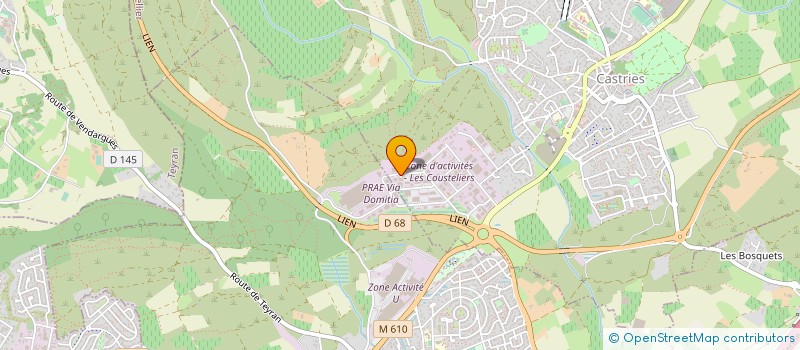 localisation de l'entreprise DKD MEDICAL  VILLEVIEILLE