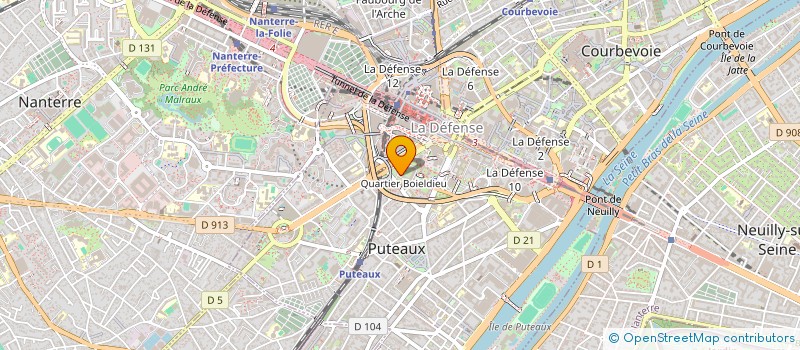 localisation de l'entreprise DKDO à PUTEAUX