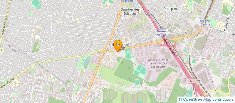 localisation de l'entreprise DKFIBRES à GRIGNY