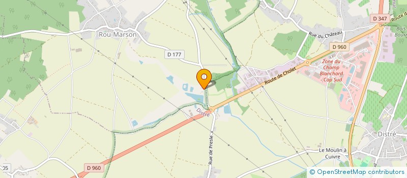 localisation de l'entreprise DKGL  SAUMUR