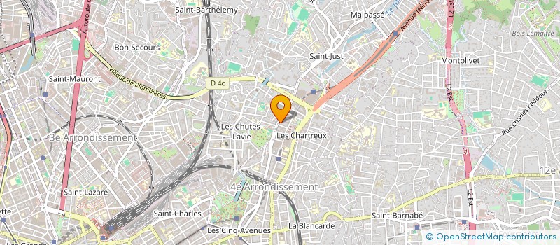 localisation de l'entreprise DKH à MARSEILLE