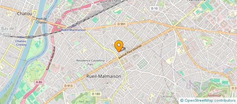 localisation de l'entreprise DKH HOLDING à RUEIL-MALMAISON
