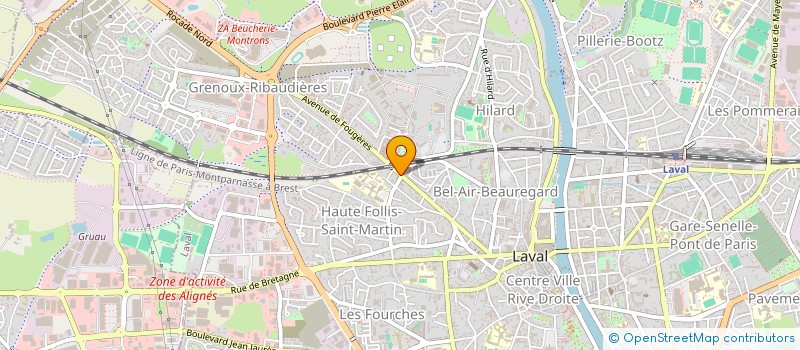 localisation de l'entreprise DKHIL AUTO GROUP HOLDING à LAVAL