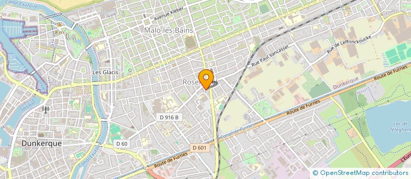 localisation de l'entreprise DKL'AGE à DUNKERQUE