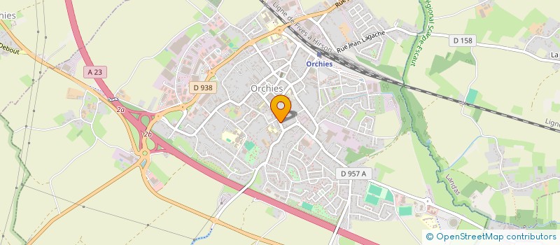 localisation de l'entreprise DKM  ORCHIES