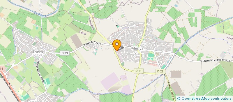 localisation de l'entreprise DKM 66  ALENYA