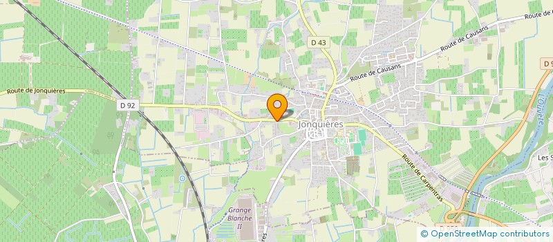 localisation de l'entreprise DKM à JONQUIERES