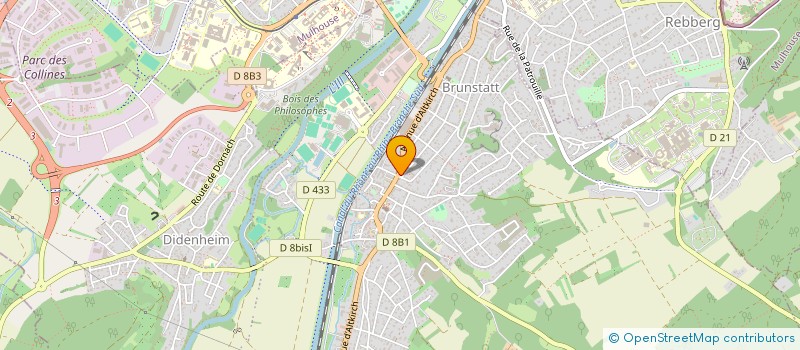 localisation de l'entreprise DKM EXPERTS GROUPE à BRUNSTATT-DIDENHEIM