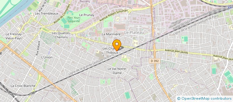 localisation de l'entreprise DKM-EXPORT  SARTROUVILLE