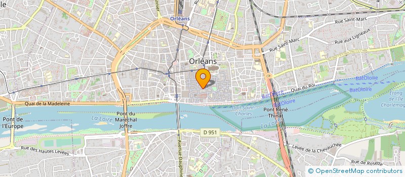 localisation de l'entreprise DKM SERVICES SARL à ORLEANS