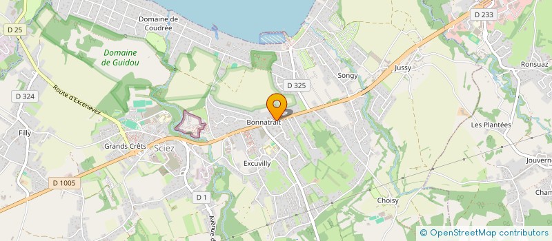 localisation de l'entreprise DKM TINA  SCIEZ