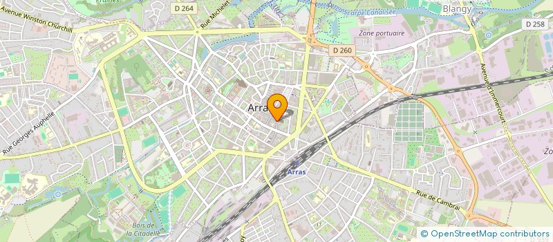 localisation de l'entreprise DKMANAGEMENT à ARRAS