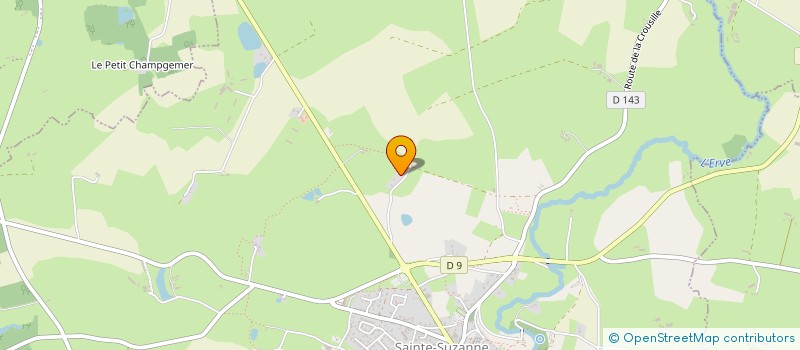 localisation de l'entreprise DKMK  SAINTE-SUZANNE-ET-CHAMMES