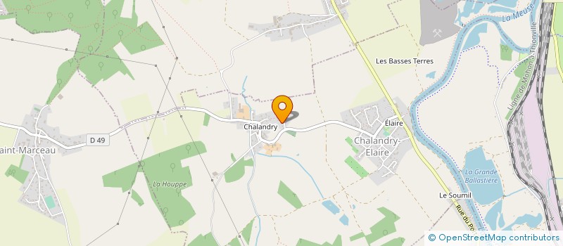 localisation de l'entreprise DKMM IMMO  CHALANDRY-ELAIRE