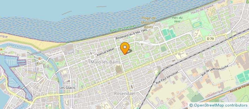 localisation de l'entreprise DKMN à DUNKERQUE