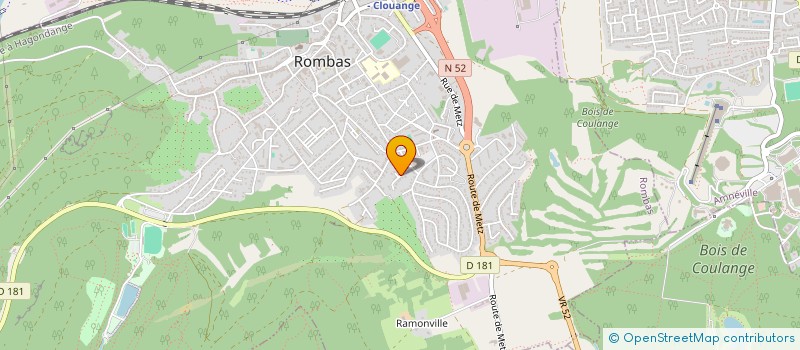 localisation de l'entreprise DKN CONSEIL  ROMBAS