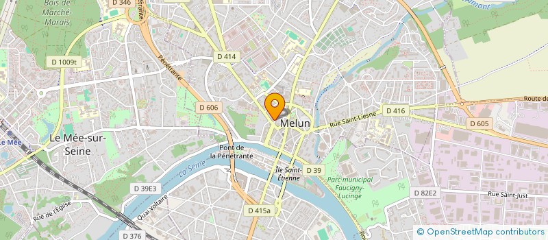 localisation de l'entreprise DKO PROD à MELUN