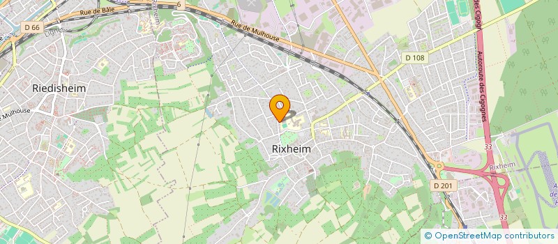 localisation de l'entreprise DKOIFFE  RIXHEIM