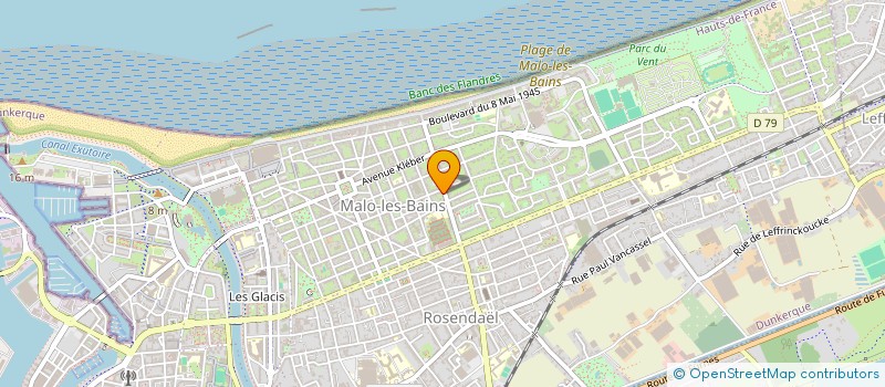 localisation de l'entreprise DKORSAIRE à DUNKERQUE