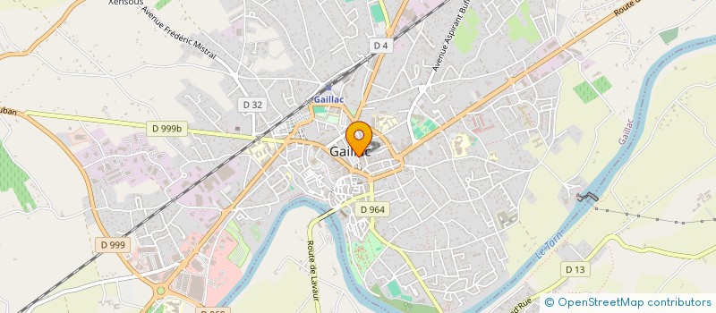 localisation de l'entreprise DKP  GAILLAC