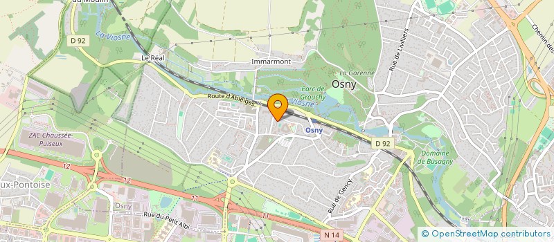 localisation de l'entreprise DKPZK MARC-SERVICES  OSNY