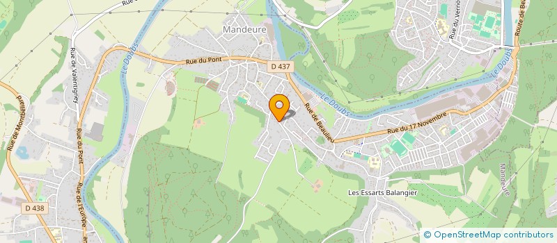 localisation de l'entreprise DKR FIBRE  MANDEURE