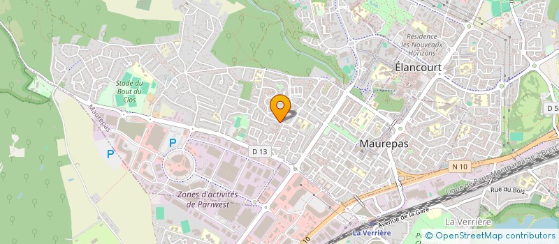localisation de l'entreprise DKR OPTIQUE SERVICES à MAUREPAS
