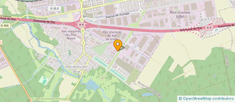 localisation de l'entreprise DKS  FERRIERES-EN-BRIE