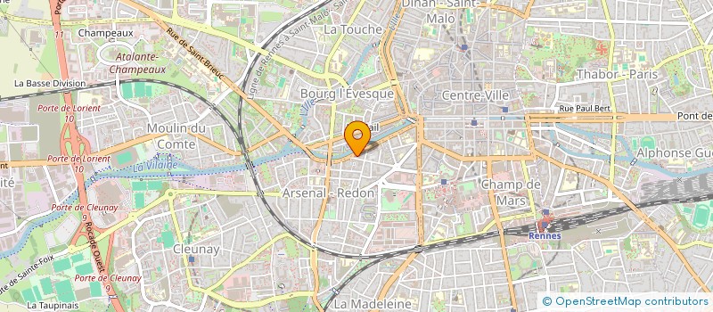 localisation de l'entreprise DKS  RENNES