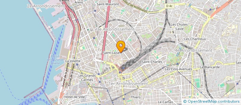 localisation de l'entreprise DKS FOOD  MARSEILLE