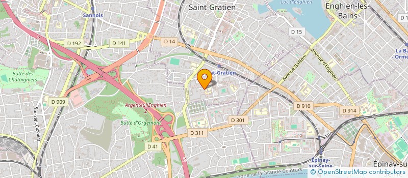 localisation de l'entreprise DKS-IMMOBILIER  SAINT-GRATIEN