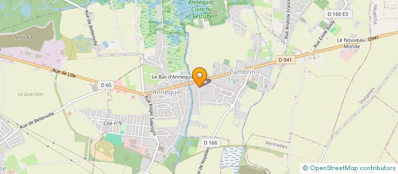 localisation de l'entreprise DKS RENOVATION  CAMBRIN