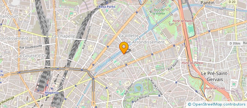 localisation de l'entreprise DKS SECURITE PRIVEE  PARIS