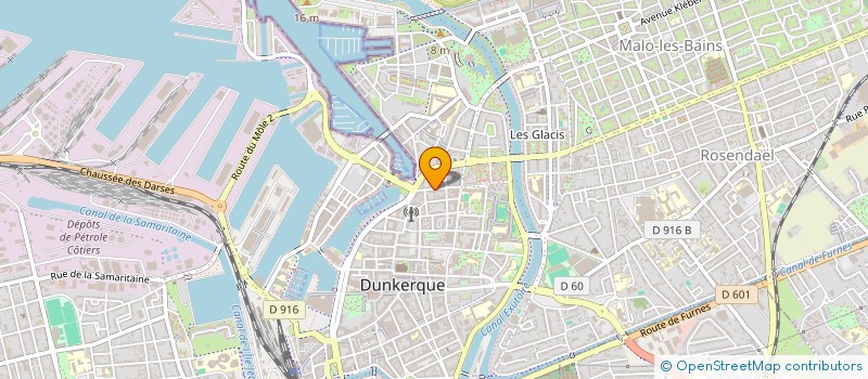 localisation de l'entreprise DKSCAPE à DUNKERQUE