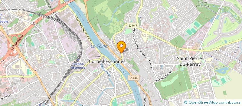 localisation de l'entreprise DKT PARIS à CORBEIL-ESSONNES