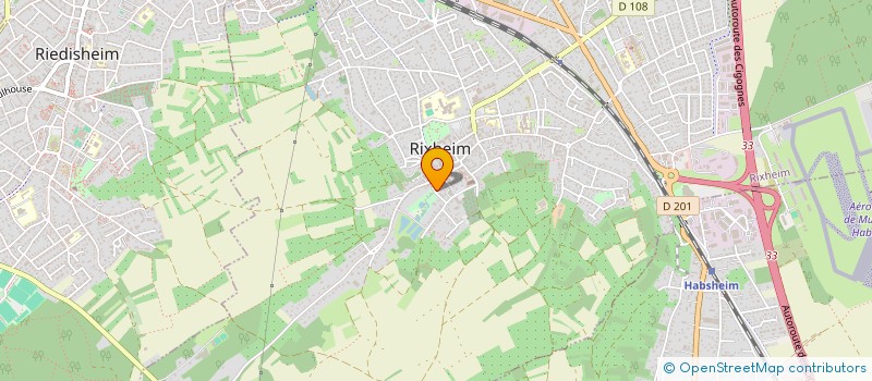 localisation de l'entreprise DKUB  RIXHEIM