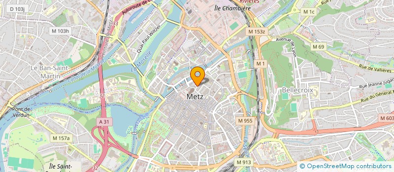 localisation de l'entreprise DKV  METZ