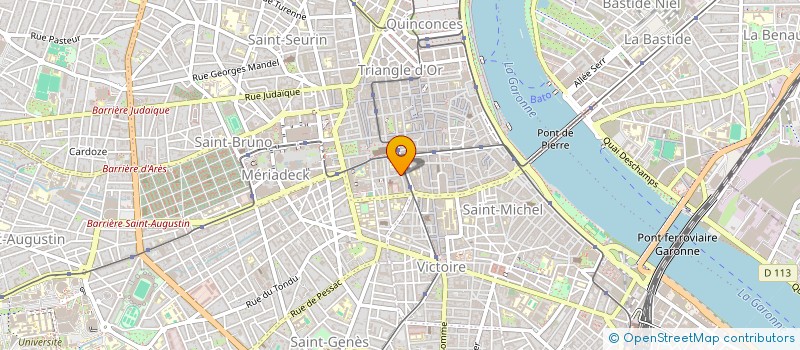 localisation de l'entreprise DKV CONSULTING  BORDEAUX