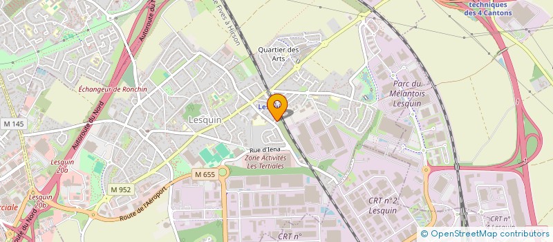 localisation de l'entreprise DKVERT à LESQUIN