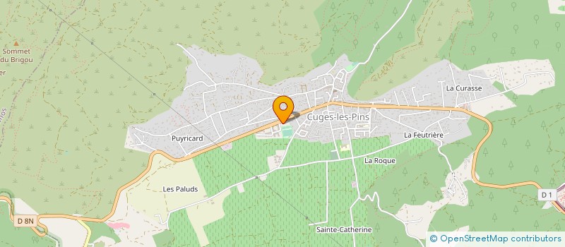localisation de l'entreprise DL.2TRABUCO à CUGES-LES-PINS