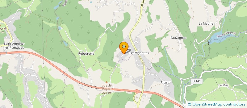 localisation de l'entreprise DL  SAINTE-FEREOLE