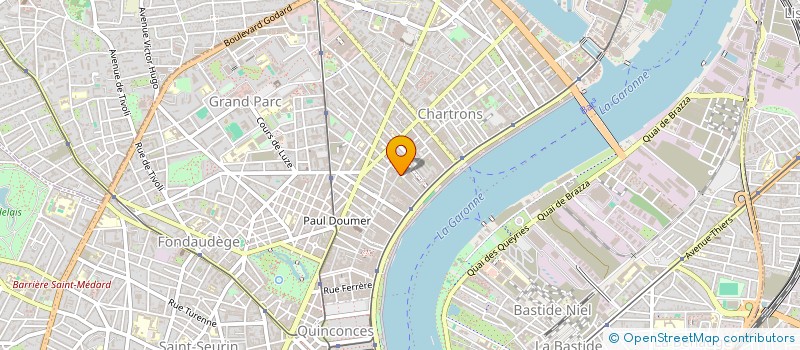 localisation de l'entreprise DL-ABC  BORDEAUX