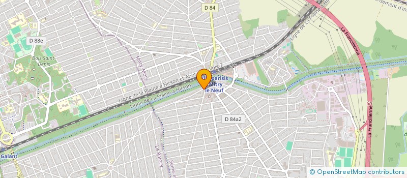 localisation de l'entreprise DL APPARTS  VILLEPARISIS