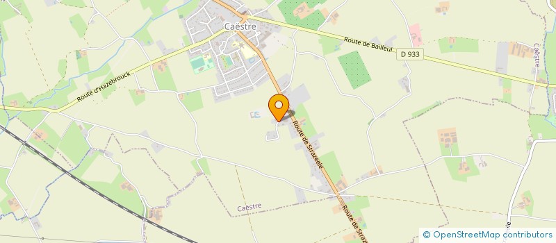 localisation de l'entreprise DL BAT  CAESTRE