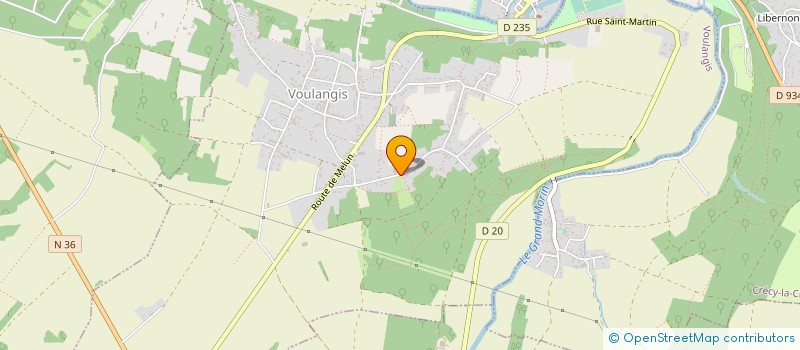 localisation de l'entreprise DL BATIMENT  VOULANGIS