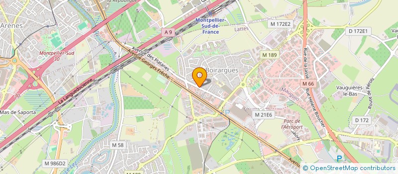 localisation de l'entreprise DL CAPITAL à LATTES