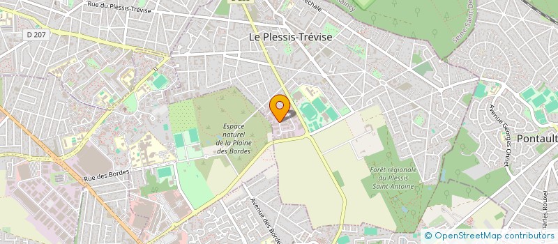 localisation de l'entreprise DL COMMUNICATION à LE PLESSIS-TREVISE