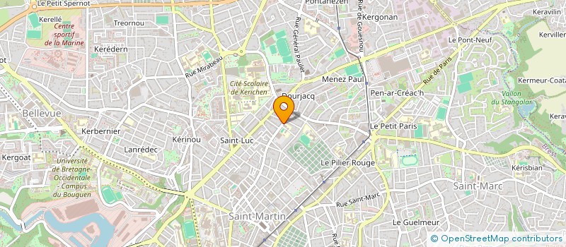 localisation de l'entreprise DL CONCEPT à BREST